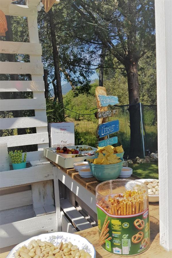 Hôtes d'Azur au Mas de Cocody Le Plan-de-la-Tour Exterior foto